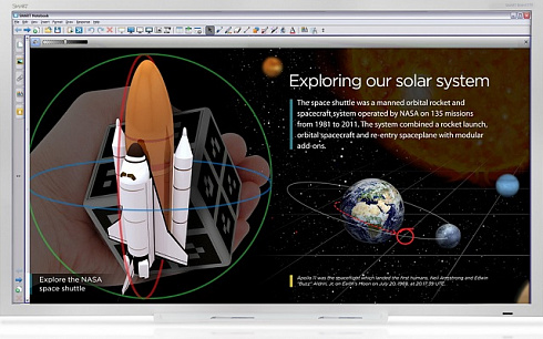 Интерактивная панель (комплекс) SMART Board SPNL-4084 interactive flat panel с ключом активации SMART Notebook